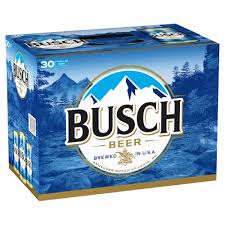Busch 30-pk can - Beernow.us - Ross Beverage