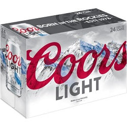 Coors Light - 24 pk-cans - Beernow.us - Ross Beverage